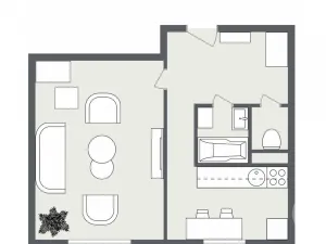 Pronájem bytu 1+1, Ostrava - Zábřeh, Volgogradská, 39 m2