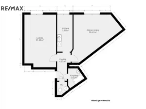 Prodej bytu 2+1, Praha - Nusle, 5. května, 58 m2