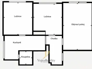 Pronájem bytu 3+1, Olomouc, Lazecká, 68 m2