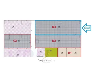 Pronájem výrobních prostor, Olomouc - Chválkovice, 1272 m2