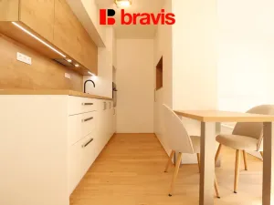 Pronájem bytu 1+kk, Brno - Zábrdovice, Bratislavská, 36 m2