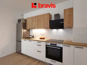Pronájem bytu 2+kk, Brno - Komín, Bystrcká, 56 m2