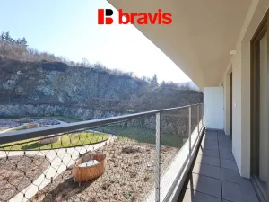 Pronájem bytu 2+kk, Brno - Komín, Bystrcká, 56 m2