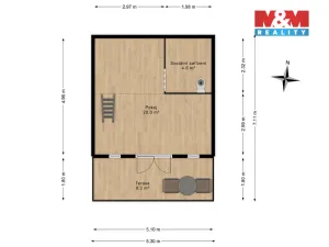 Prodej chaty, Svrkyně - Hole, 37 m2