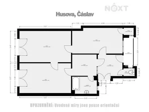 Prodej bytu 3+kk, Čáslav, Husova, 78 m2