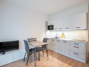 Pronájem bytu 1+kk, Tuchoměřice, V Kněžívce, 22 m2