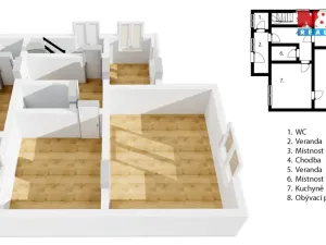 Prodej rodinného domu, Hradec Králové - Nový Hradec Králové, Dobroslavova, 80 m2