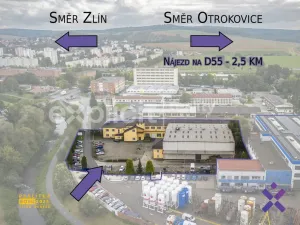 Prodej výrobních prostor, Zlín - Malenovice, třída 3. května, 3394 m2
