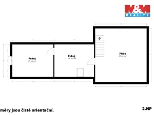 Prodej chalupy, Vrhaveč - Radinovy, 85 m2