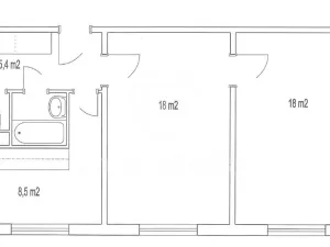 Prodej bytu 2+1, Brno - Černá Pole, Merhautova, 55 m2