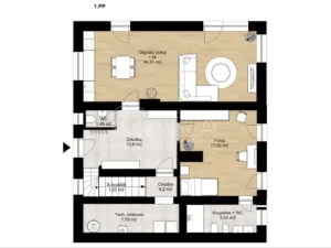 Prodej vícegeneračního domu, Chocerady, 245 m2