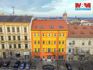 Pronájem bytu 2+kk, Plzeň - Jižní Předměstí, Husova, 43 m2