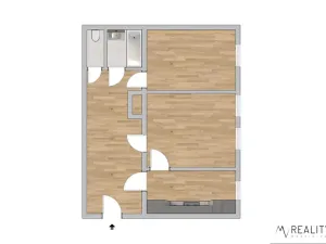 Pronájem bytu 2+1, Ostrava, Porubská, 60 m2