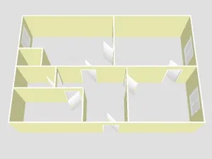 Pronájem bytu 2+1, Jirkov, Žižkova, 70 m2