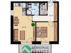 Pronájem bytu 2+kk, Nymburk, Zámečnická, 46 m2