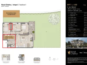 Prodej bytu 4+kk, Praha - Dolní Chabry, Obslužná, 101 m2
