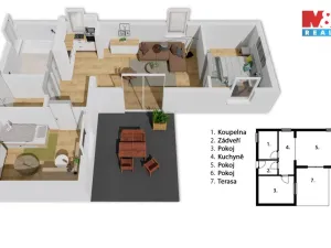 Prodej rodinného domu, Ostrava - Petřkovice, Hlučínská, 58 m2