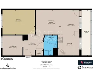 Prodej bytu 3+kk, Praha - Veleslavín, Evropská, 63 m2