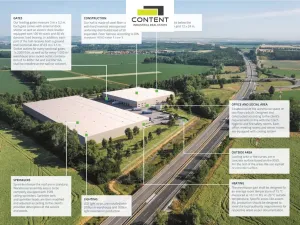 Pronájem skladu, Pohořelice, Brněnská, 8640 m2