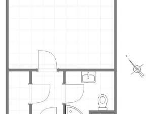 Pronájem bytu 1+kk, Brno - Žebětín, Chudčická, 30 m2