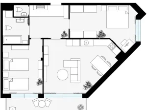 Prodej bytu 3+kk, Praha, Na Křtině, 82 m2