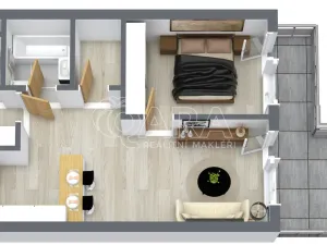 Prodej bytu 2+kk, Horoměřice, Velvarská, 53 m2