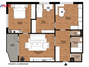 Prodej bytu 3+1, Liberec, Franklinova, 80 m2