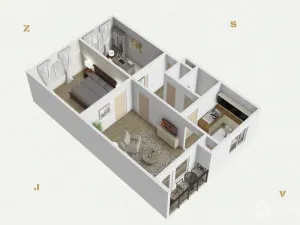 Prodej bytu 3+1, Sokolov, Jednoty, 75 m2