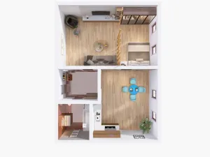 Pronájem bytu 2+kk, Šternberk, ČSA, 65 m2