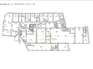 Pronájem kanceláře, Ostrava, Smetanovo náměstí, 77 m2