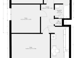 Pronájem bytu 3+1, Brno - Židenice, Čejkovická, 65 m2