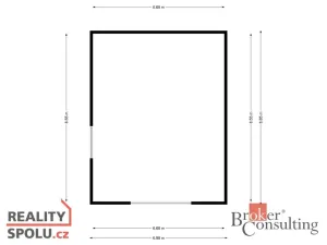 Pronájem skladu, Stěžery, 56 m2