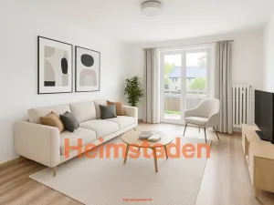 Pronájem bytu 2+1, Ostrava - Slezská Ostrava, Bernerova, 52 m2