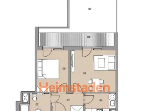 Pronájem bytu 2+1, Plzeň - Jižní Předměstí, Magisterská, 54 m2