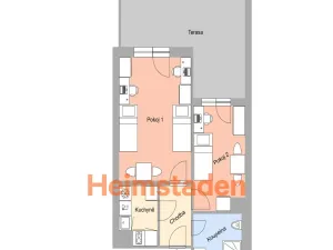 Pronájem bytu 2+1, Plzeň - Jižní Předměstí, Magisterská, 55 m2