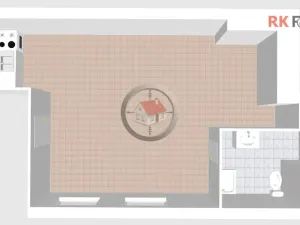 Pronájem bytu 1+kk, Moravské Budějovice, nám. ČSA, 40 m2