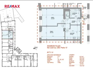 Pronájem bytu 2+1, Praha - Vršovice, Na louži, 72 m2
