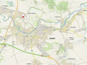 Dražba kanceláře, Dobroměřice, Nečišská, 1211 m2