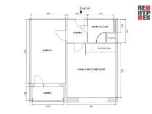 Pronájem bytu 2+kk, Liberec - Liberec VI-Rochlice, Dobiášova, 40 m2
