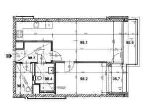 Pronájem bytu 2+kk, Praha - Žižkov, Jana Želivského, 62 m2