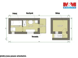 Prodej chaty, Plzeň - Lobzy, 9 m2