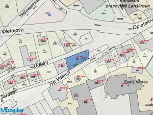 Pronájem bytu 1+kk, Lanškroun - Ostrovské Předměstí, Na Valech, 40 m2