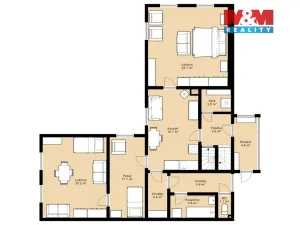 Prodej rodinného domu, Jarošov nad Nežárkou - Lovětín, 95 m2