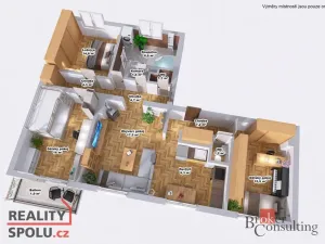 Prodej bytu 4+kk, Liberec - Liberec V-Kristiánov, Stavbařů, 98 m2