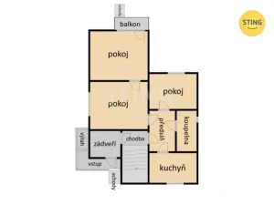 Pronájem rodinného domu, Opava, Ovocná, 90 m2