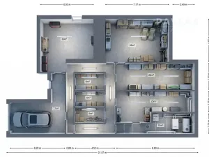 Prodej činžovního domu, Veselí nad Lužnicí, náměstí T. G. Masaryka, 570 m2