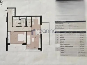 Pronájem bytu 2+kk, Praha, Lučištníků, 70 m2