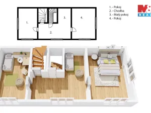 Prodej chalupy, Police nad Metují - Hlavňov, 160 m2