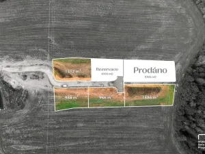 Prodej pozemku pro bydlení, Hůry, Lišovská, 1886 m2
