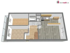 Prodej bytu 3+1, Roudnice nad Labem, Okružní, 67 m2